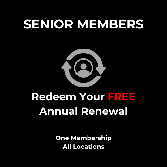 Free Extension for Qualified Members - Seniors 55+ 1-Year Membership