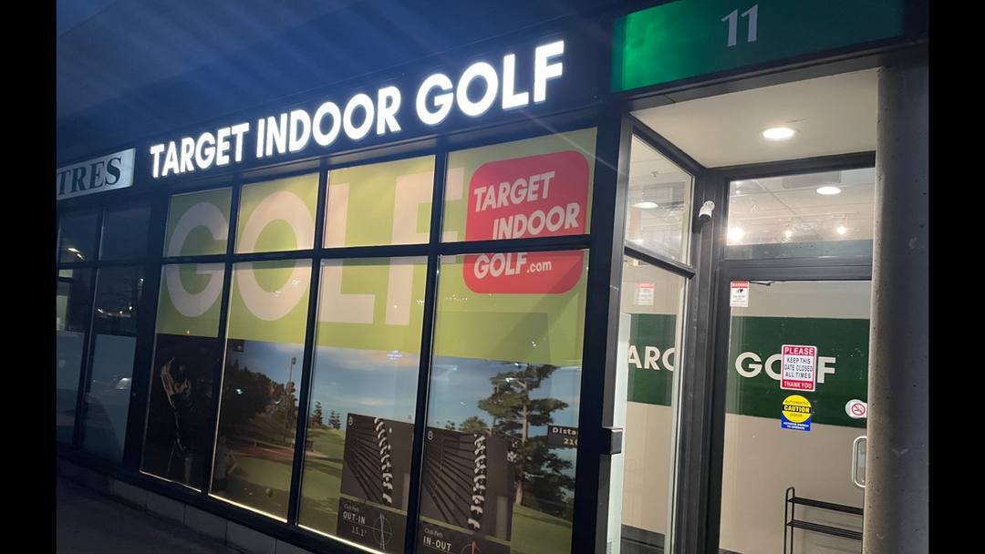 Milton target indoor golf driving range