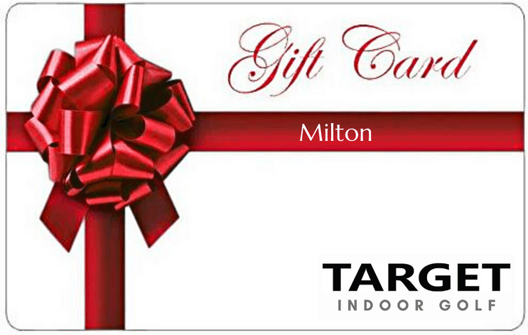 Gift Card - Milton TARGET Golf 